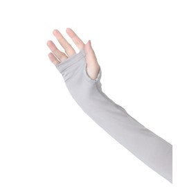 Carelance 2284CA-80 Xyllimint Arm Cover, 97% UV Protection, UPF 50+, Women’s Arm Cover, Back of Hand, Long Length, Cooling Sensation, UV Protection, Sunburn Protection, Sandy Mountain Socks,, beige