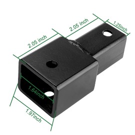 Roykaw Heavy Duty Rear Shock Absorbers Adapter with Bolts & Nuts Compatible with Yamaha G29