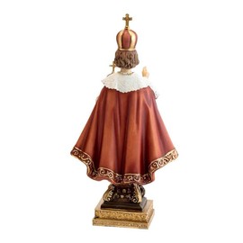 DRW Baby Jesus from Prague Resin Hand Painted 22 cm