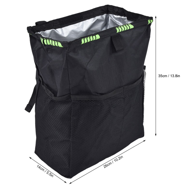 Car Garbage Storage Bag Waterproof Foldable Oxford Fabric Auto Litter