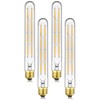 Duoled T10 Tubular Light Bulbs,E26 Dimmable Led Bulbs,8W Led Edison