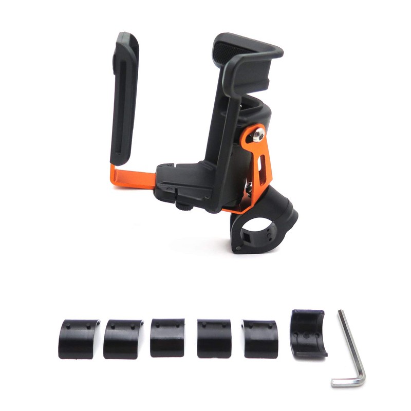 SMT- Motorcycle Drink Bottle Cup Holder Mount Release Stand ATV