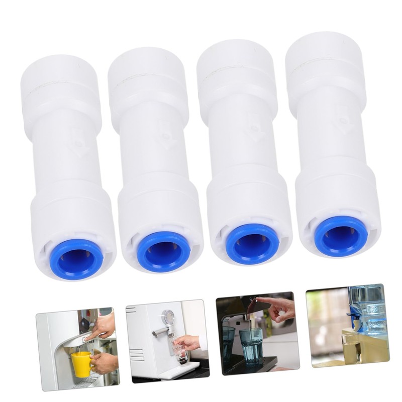 Tofficu 5Pcs Check Valve for Water Purifiers Quick Connect One