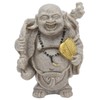 Buddha Statue Resin Mini 8cm Maitreya Laughing Buddha Figurine for