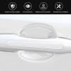 8 Piezas Pegatinas de Manija de Puerta de Coche Protector