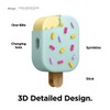 elago Ice Cream Case with Keychain, Compatible with AirPods Pro
