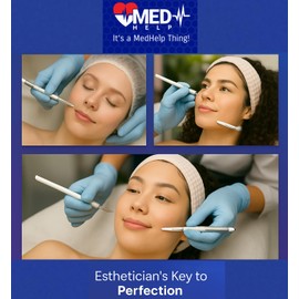 #10R Dermaplaning Blades with Handle – Pack of 15 Dermaplane Razors for Women’s Face + Stainless Steel Scalpel Handle #3 – Professional Dermaplaning Tool for Smooth, Radiant Skin