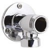 Nuie A312 Bathroom Back Plate Elbow Unions, Chrome