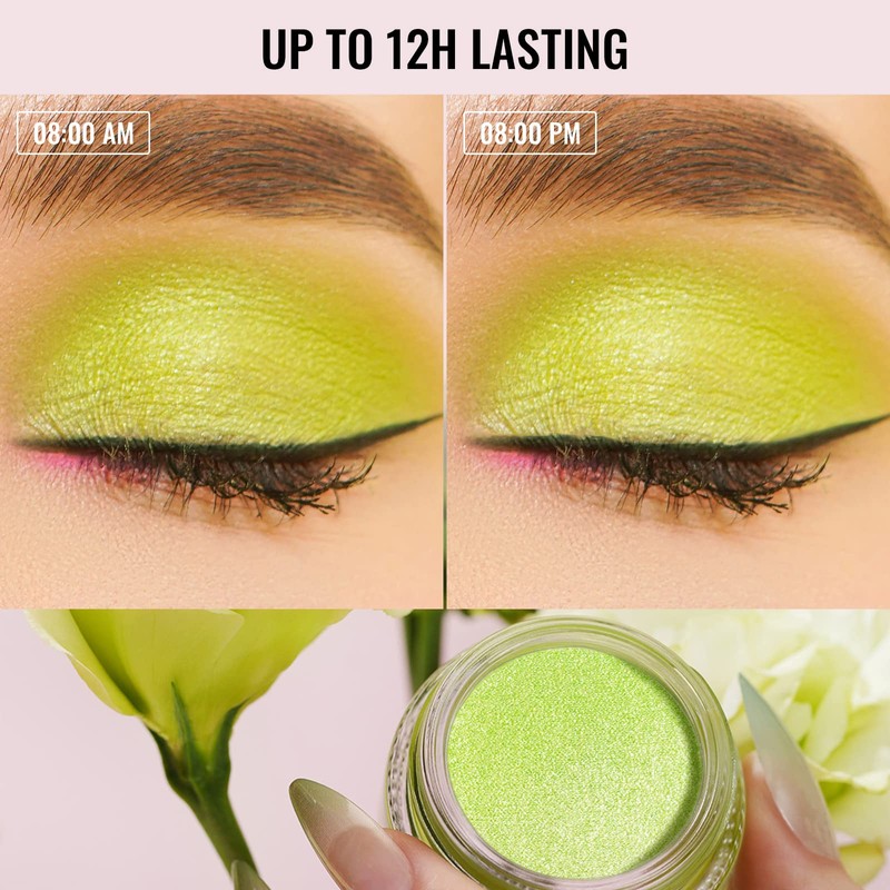 Oulac Pink Cream Eyeshadow also for Highlighter Large Capacity Highly