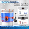 UPGRADED Blue 55 Gallon Drum Heater with Twist Temperature Control,