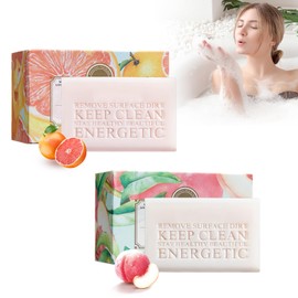 2 x Soft Touch for Gentle Scented Soaps, Handmade Soap, Natural Cosmetics, Natural Soap, Pure Soap, Nourishing for All Skin Types, Natural Soap for Skin, Hair and Shaving, Face and Body Bath Soap