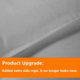 TAIMIT Grey Full Size Comforter Set - 7 Pieces, Bed in a Bag Bedding Sets with All Season Soft Quilted Warm Fluffy Reversible Comforter,Flat Sheet,Fitted Sheet,2 Pillow Shams,2 Pillowcases