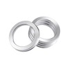 Motoforti 4pcs OD 74.1mm to ID 56.6mm Aluminum Alloy Car