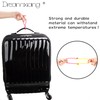 Dreamxiang 8pcs 3Inch Silicone Cable Ties Reusable Steel-Core Silicone Twist