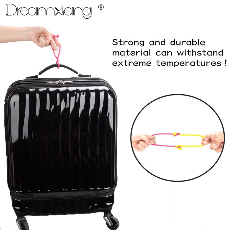 Dreamxiang 8pcs 3Inch Silicone Cable Ties Reusable Steel-Core Silicone Twist