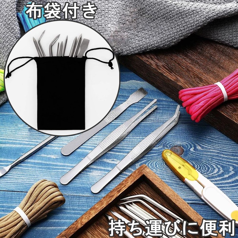 Paracord Needle Stainless Steel Sewing Tools Hand Sewing Needle Scraper