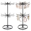 Tandefio 2 Pcs Rotating Bracelet Display Stand Jewelry Rack Metal
