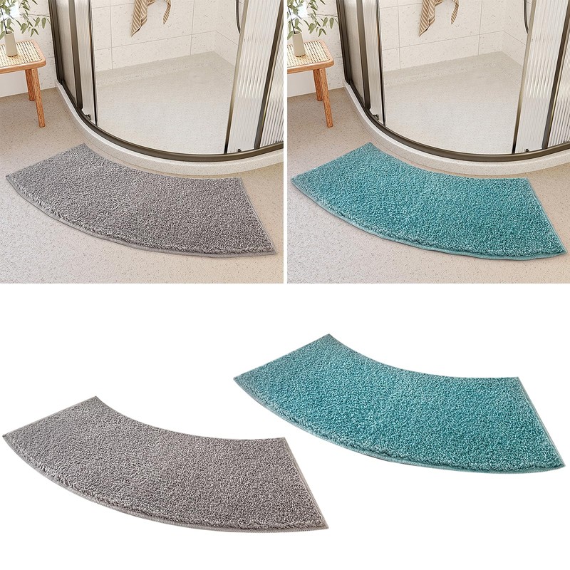 Bath Mat, Round Shower, 40 x 100 cm, Microfibre Shower