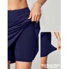 Ewedoos 20”Skort Golf Skirts for Women with Zip-Pocket Knee Length