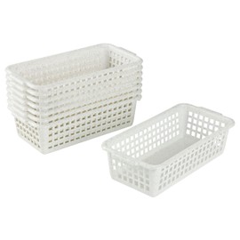 Kigima Multi-Purpose Household Basket Set of 8 0.7 Litres 20 x 10 x 5.5 cm