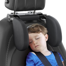 Hopeas Car Headrest for Children and Adults, Super Easy Assembly Headrest for Children in Car Sleeping, Neck Support Neck Pillow for Long Car Trips