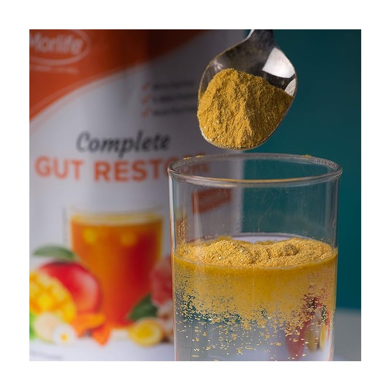 Morlife Complete Gut Restore Tropical Mango 200g