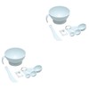 Ipetboom 2sets Facial Mask Bowl Set Measuring Cup and Silica