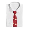 SKT T1 Men's Red Airplane Ties, Funky Pilot Skinny Necktie