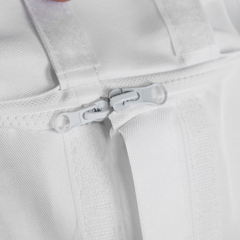 Professional Beekeeping Protective Full Body Jacket Smock Suit with Veil