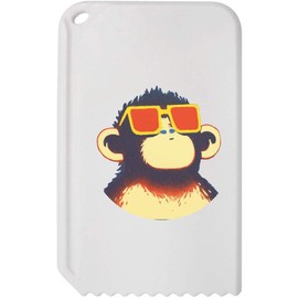 Azeeda 'Monkey Wearing Sunglasses ' Plastic Ice Scraper (IC00043298)