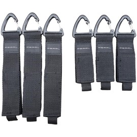 PEARL Cable Velcro Straps: Set of 6 Velcro Straps with Triangle Buckle, for Cables and Hoses, 25 kg (Velcro Straps with Triangle Closure, Velcro Strap with Triangular Buckle)