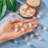 Sparkeads 32Pcs Glow In The Dark Mushroom Charms For Jewelry