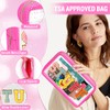 izuzta - Bolsas de maquillaje de chenilla, con cierre, transparente,