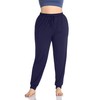 ZERDOCEAN Women's Plus Size Casual Lounge Yoga Pants Comfy Relaxed