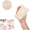 NT-ling 1 Pack Soap Dishes &1PCS Soap Bags, Wooden Soap