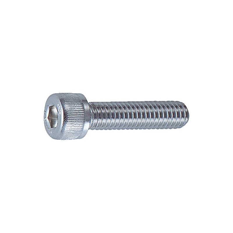 TRUSCO B44-0512 Hex Socket Bolts, Stainless Steel, Half-Threaded, Size M5