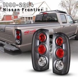 AUTOWIKI Tail Lights compatible for Nissan Frontier 1998 1999 2000 2001 2002 2003 2004 Taillights Rear Lamps Assemblies 1 Pair