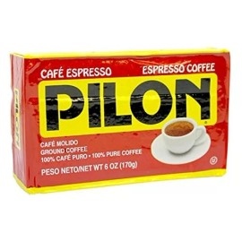 Pilon Cafe Pilon Espresso Ground Coffee 6 Oz Brick (1 pack)