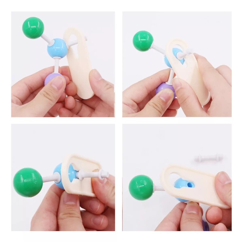 Zuotai Kit De Modelo Químico De Estructura Molecular Atómica