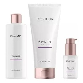 Set Reviving Farmasi Shampoo, Mascarilla Y Aceite De Ajo                                                                                              