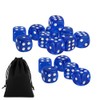 Set of 15 Dice TRPG Game Acrylic Toy Six Sided