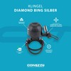 CONTEC Bike Bell Diamond Bing Bike Bell Rubber Ring 26mm