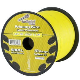 Audiopipe AP18500YW Remote Wire Audipipe 18ga 500 Yellow