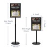 VAIIGO 11 x 17 Inch Adjustable Pedestal Sign Holder Poster
