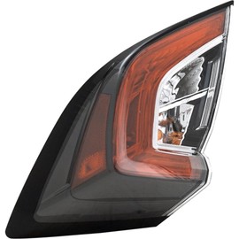 VIOJI Right Passenger Side Red Clear Lens with Bulb Brake Stop Reverse Assembly Lamp Replacement Turn Signal Tail Light Taillight for Honda for Civic Type R Limited Edition 2021