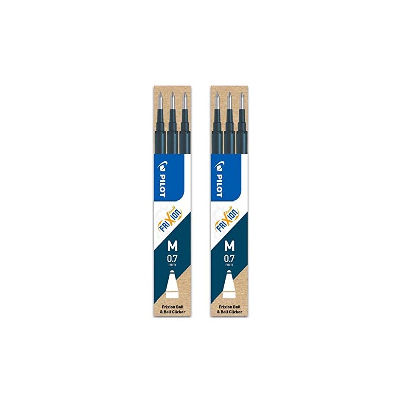 PILOT Set of 2 Sets of 3 Refills for Frixion