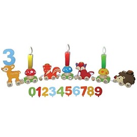 Magni 2610 Birthday Train with Friends of the Forest Numbers 0 to 9 Incl