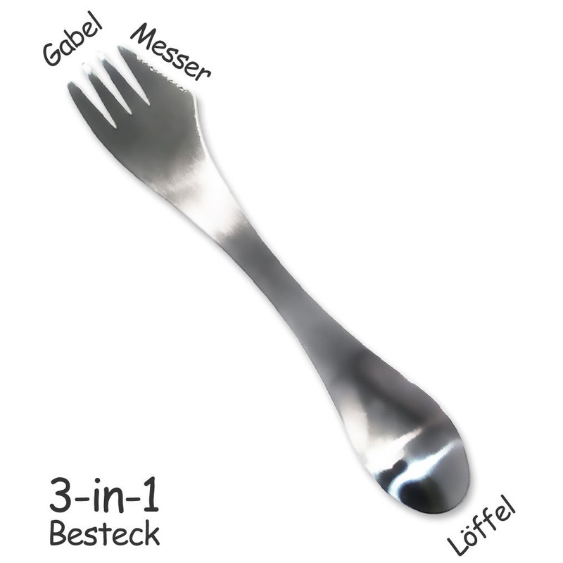 OUTDOOR SAXX® - 3 in 1 Camping Cutlery | Fork
