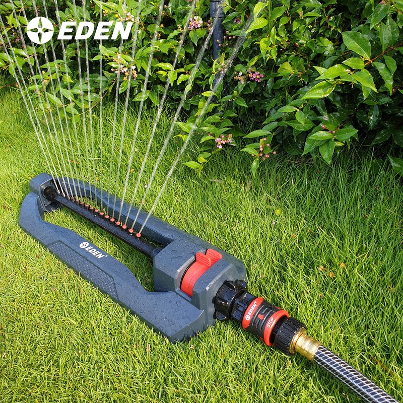 Eden 95210 Premium Garden Hose Fitting Quick Connect with Water