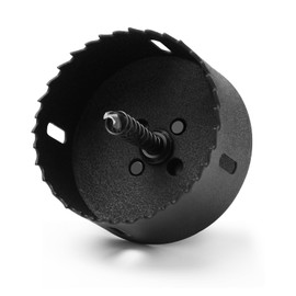 HSAWBIT HSS Bi-Metal 75mm Hole Saw, M42 Fast Cut Extra Cobalt Hole Cutter 45mm Cutting Depth, For Stainless Mild Sheet Wood Plastic Various Materials